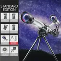 Телескоп для начинающих съемный рефракционный HD телескоп астрономический рефрактор телескоп рефракционные телескопы Обучающие