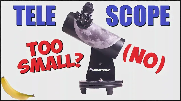 REVIEW: Celestron Firstscope PART 1 - The Littlest Telescope ( and the easy fix ) Reflactor