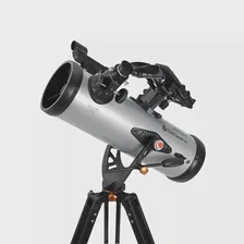 Celestron Профессиональный Астрономический Телескоп StarSense Explora Scope SSE LT114AZ 114 мм с Ручным Ньютоновским Отражателем, Мощный Астрономический Телескоп