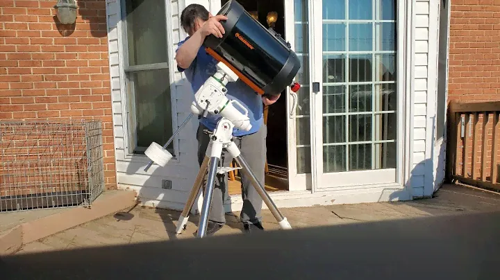 Venus Through a Celestron C11 Telescope