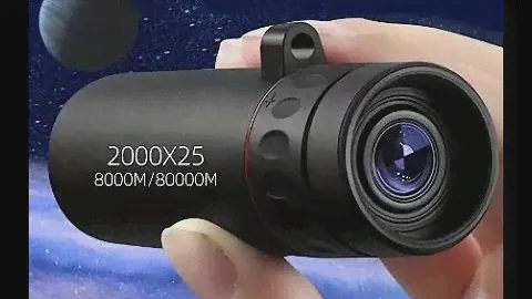 2000x25 HD Monocular Mini Telescope Portable Mobile Phone