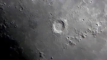 Кратер Коперника. Телескоп Celestron C11. Copernicus crater.