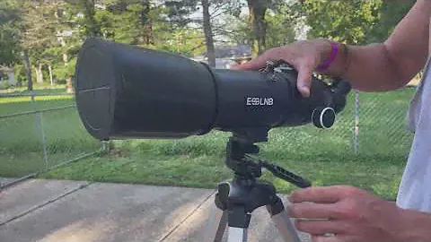 Review of ESSLNB Telescopes for Adults Kids Astronomy Beginners 80mm Astronomical Telescopes