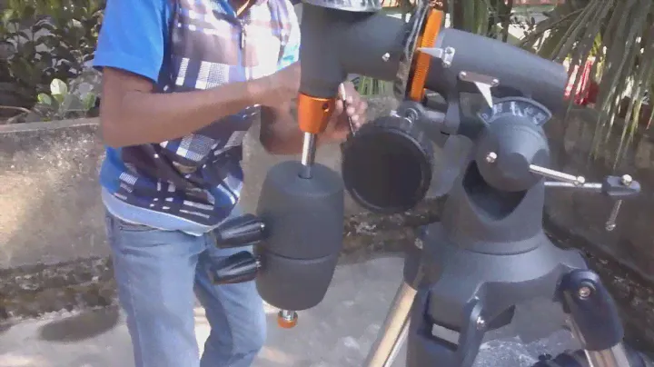 Set Up Celestron Astromaster 130eq Motor Drive Telecope Step by step
