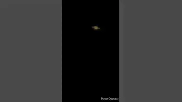 Saturn with 60/900 mm telescope and 50 MB camera
