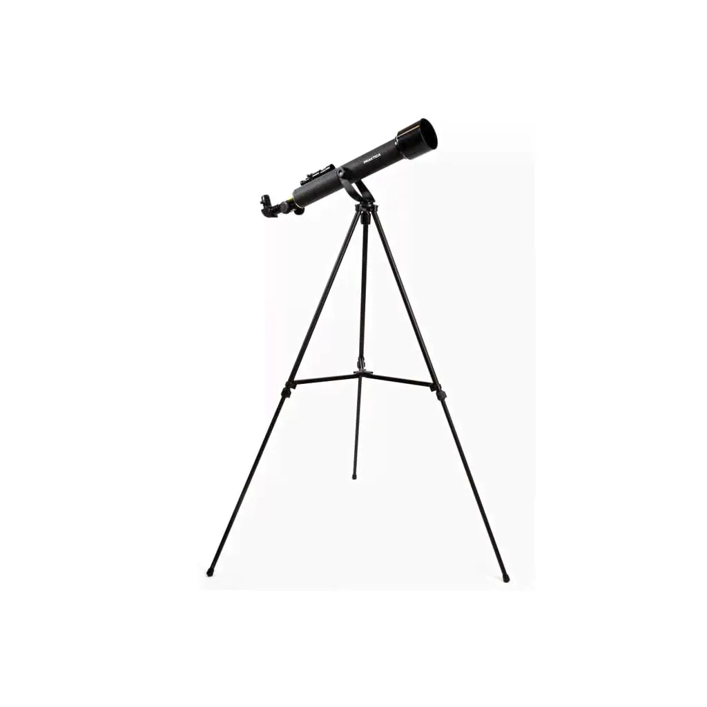 Телескоп Praktica Junior 50/600AZ, линза Барлоу, лунный фильтр, стальная тренога, черный 91150600-0