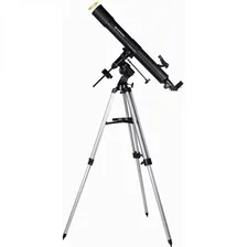 Телескоп BRESSER Quasar 80/900 EQ, с адаптером для смартфона 71118