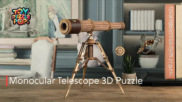 Monocular Telescope 3D Wooden Puzzle